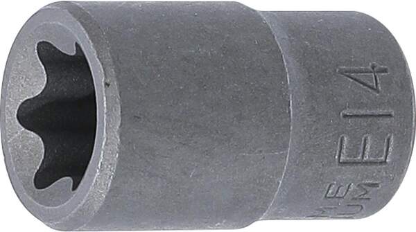 Steckschlüssel-Einsatz E-Profil | Antrieb Innenvierkant 10 mm (3/8") | SW E14