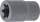 Steckschlüssel-Einsatz E-Profil | Antrieb Innenvierkant 10 mm (3/8") | SW E14