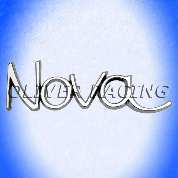 Logo Emblem Schriftzug Chevrolet Nova Baujahr 1968 1969 1970 1971 1972 Kotflügel