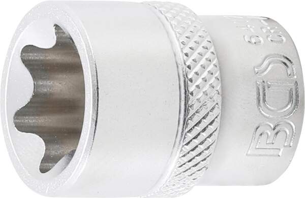 Steckschlüssel-Einsatz E-Profil | Antrieb Innenvierkant 10 mm (3/8") | SW E18