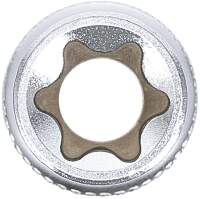 Steckschlüssel-Einsatz E-Profil, tief | Antrieb Innenvierkant 12,5 mm (1/2") | SW E16