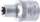 Steckschlüssel-Einsatz E-Profil | Antrieb Innenvierkant 12,5 mm (1/2") | SW E10