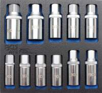 Werkstattwageneinlage 1/6: Stehbolzen-Ausdreher-Satz | 5...