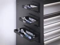 Magnet-Ablagen-Satz | 150 / 210 / 310 mm | 3-tlg.