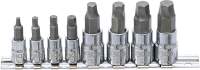 Schraubenausdreher-Satz | Antrieb 6,3 mm (1/4") / 10 mm (3/8") | für defekten Innensechskant 3 - 10 mm | 8-tlg.