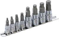 Schraubenausdreher-Satz | Antrieb 6,3 mm (1/4") / 10 mm (3/8") | für defekten Innensechskant 3 - 10 mm | 8-tlg.