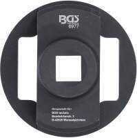Rollenlager-Achsmuttern-Schlüssel | für BPW 12 t | SW 80 mm