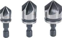 Senker-Bit-Satz | HSS | Antrieb 6,3 mm (1/4") | 12 - 16 - 19 mm | 3-tlg.