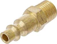 Druckluft-Stecknippel | 6,3 mm (1/4") Außengewinde | USA / Frankreich