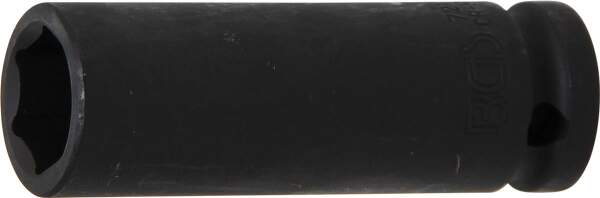 Kraft-Steckschlüssel-Einsatz Sechskant, tief | Antrieb Innenvierkant 12,5 mm (1/2") | SW 17 mm