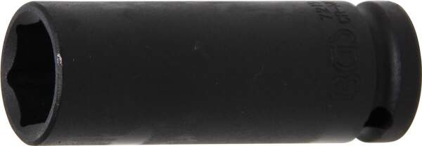 Kraft-Steckschlüssel-Einsatz Sechskant, tief | Antrieb Innenvierkant 12,5 mm (1/2") | SW 19 mm