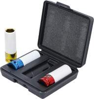 Kraft-Schoneinsatz-Satz | Antrieb Innenvierkant 12,5 mm (1/2") | SW 17 - 19 - 21 mm | 3-tlg.