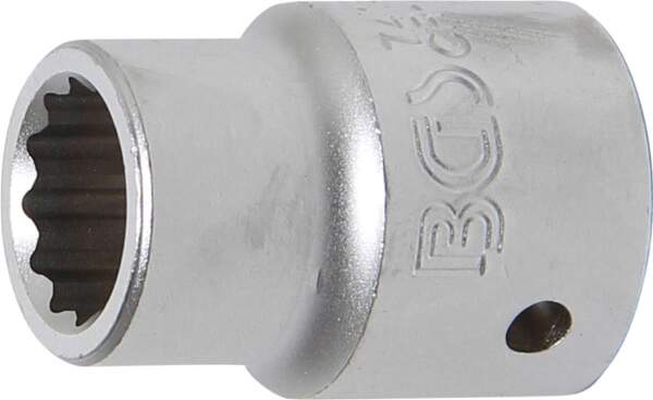 Steckschlüssel-Einsatz Zwölfkant | Antrieb Innenvierkant 20 mm (3/4") | SW 19 mm