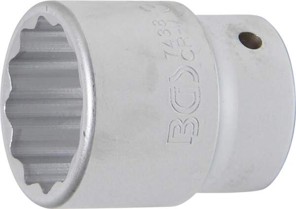 Steckschlüssel-Einsatz Zwölfkant | Antrieb Innenvierkant 20 mm (3/4") | SW 38 mm