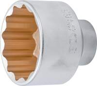Steckschlüssel-Einsatz Zwölfkant | Antrieb Innenvierkant 20 mm (3/4") | SW 65 mm