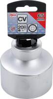 Steckschlüssel-Einsatz Zwölfkant | Antrieb Innenvierkant 20 mm (3/4") | SW 65 mm