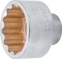 Steckschlüssel-Einsatz Zwölfkant | Antrieb Innenvierkant 20 mm (3/4") | SW 70 mm