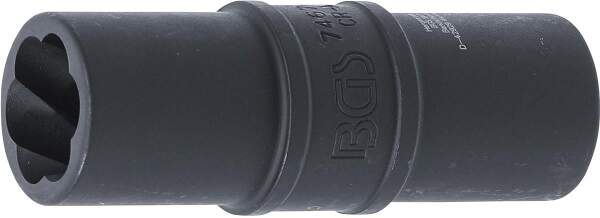 Kraft-Spezial-Schraubenausdreh-Wendeeinsatz 17 mm | 12,5 mm (1/2")