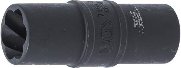 Kraft-Spezial-Schraubenausdreh-Wendeeinsatz 19 mm | 12,5 mm (1/2")