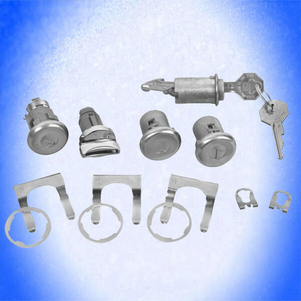 Set Türschloss Zündschloss Kofferraum Handschuhfach Chevrolet Impala Caprice 66