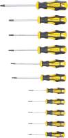 Schraubendreher-Satz | T-Profil (für Torx) T6 - T40 | 11-tlg.
