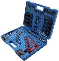 Werkzeugsortiment | 6,3 mm (1/4") + 12,5 mm (1/2") | E-Profil / T-Profil (für Torx) | 84-tlg.