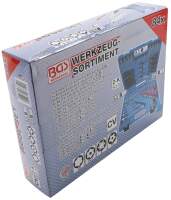 Werkzeugsortiment | 6,3 mm (1/4") + 12,5 mm (1/2") | E-Profil / T-Profil (für Torx) | 84-tlg.