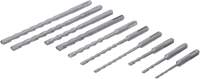 Hammer-Bohrer-Satz | SDS-Schaft, Hartmetallspitze | 4 - 12 mm | 56-tlg.