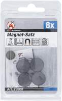 Magnet-Satz | Keramik | Ø 18 mm | 8-tlg.