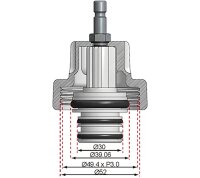 Adapter Nr. 17 für Art. 8027, 8098 | für BMW