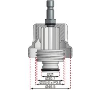 Adapter Nr. 19 für Art. 8027, 8098 | für Toyota
