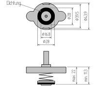 Adapter Nr. 4 für Art. 8027, 8098 | für Ford,...