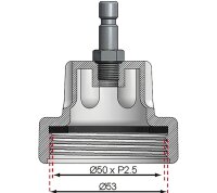 Adapter Nr. 6 für Art. 8027, 8098 | für Daewoo,...