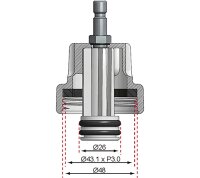 Adapter Nr. 7 für Art. 8027, 8098 | für Alfa...