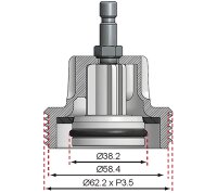 Adapter Nr. 9 für Art. 8027, 8098 | für Audi,...