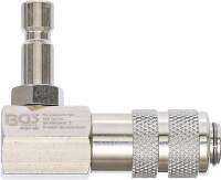 Kühlsystem-Bajonettadapter | 90° abgewinkelt | für 8027, 8098