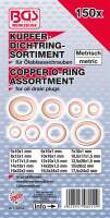 Dichtring-Sortiment | Kupfer | 150-tlg.