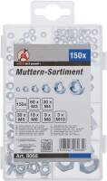 Muttern-Sortiment | M3 - M10 | 150-tlg.