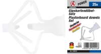 Gipskartondübel-Sortiment | 25-tlg.
