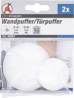 Wand- / Türpuffer | Ø 40 / 60 mm | 2-tlg.