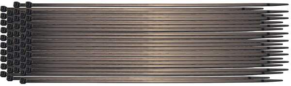 Kabelbinder-Sortiment | schwarz | 4,5 x 350 mm | 50-tlg.