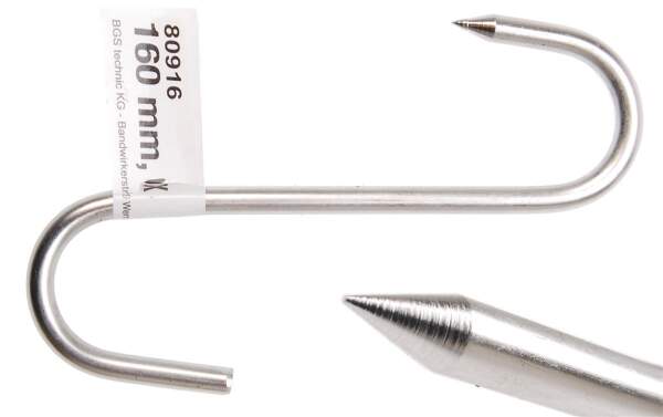 Fleischerhaken | INOX | 160 mm