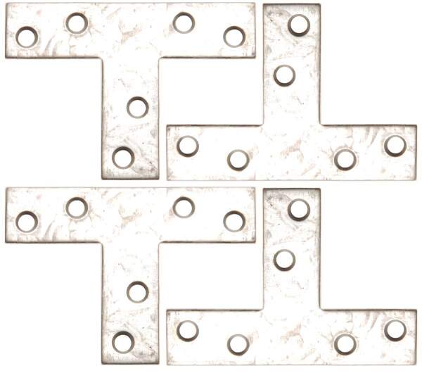 T-Winkel | 70 x 50 x 16 mm | 4-tlg.