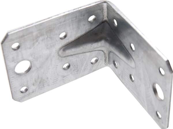 Winkelverbinder | mit Sicke | 70 x 70 x 55 x 2,5 mm