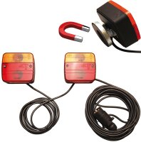 Anhänger-Lampen mit Magnethalter | 2-tlg.
