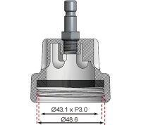 Adapter 20 für Art. 8027, 8098 | für Saab Ecopower