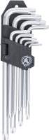Winkelschlüssel-Satz | lang | T-Profil (für Torx) T10 - T50 | 9-tlg.