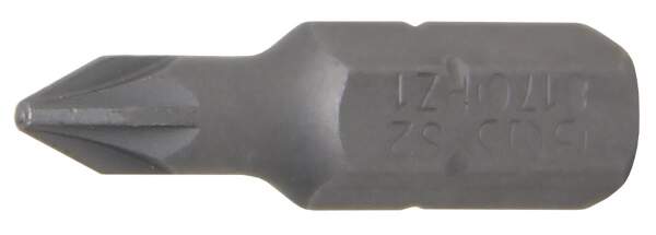 Bit | Antrieb Außensechskant 6,3 mm (1/4") | Kreuzschlitz PZ1
