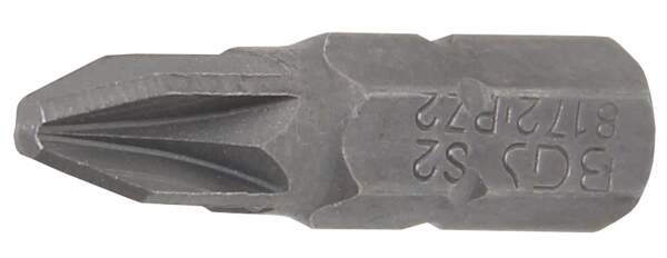 Bit | Antrieb Außensechskant 6,3 mm (1/4") | Kreuzschlitz PZ2