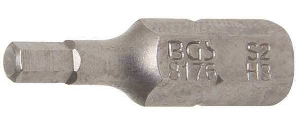 Bit | Antrieb Außensechskant 6,3 mm (1/4") | Innensechskant 3 mm